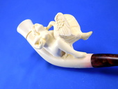 SMS Meerschaums - Leda with Swan (005) by S. Yanik