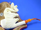 SMS Meerschaums - Composition - Eagles & Cobras by Ramazan