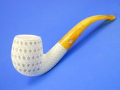 SMS Premium - Full-Bent BILLIARD - Lattice - Yellow stem
