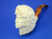 SMS Meerschaums - Indian with Eagle Headdress by Baglan (008)