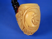 SMS Meerschaums - Churchwarden DOLPHIN Medallion by Mesut