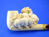 SMS Meerschaums - PICADOR with BULL by S. Yanik