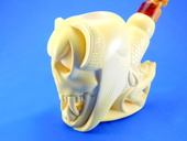 SMS Meerschaums - Demon with Dragon by Baglan (02)