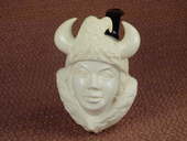 SMS Meerschaums - Lady Viking w/ Eagle by Baglan
