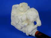 SMS Meerschaums - Bear & Cub by Yanik