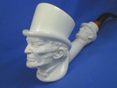 SMS Meerschaums - Abraham Lincoln by Munir Aydogu