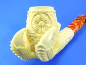 SMS Meerschaums - Decorated Claw by Tekin (013)