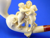 SMS Meerschaums - Private Collection - Three Graces (002) by S. Yanik